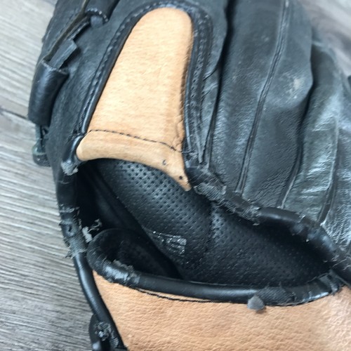 Easton Redline 13" Baseball Handschuh schwarz Leder LHT Linkshand Überwurf RLX1300B - Bild 11 von 13
