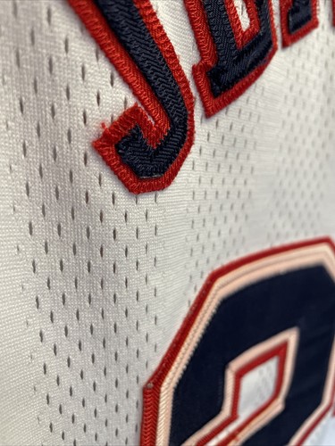 NEW JERSEY NETS NBA BASKETBALL JERSEY SHIRT REEBOK AUTHENTIC JEFFERSON #24 Sz 58 - Picture 3 of 9