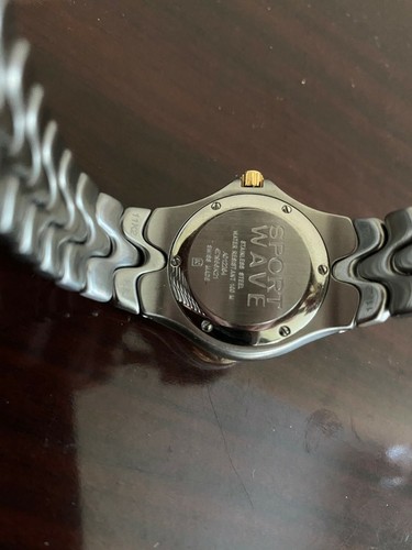 Ebel Sport Wave Stahl und 18K Gold Diamant Quarz Schweizer Damenuhr 1956K21 - Bild 6 von 11