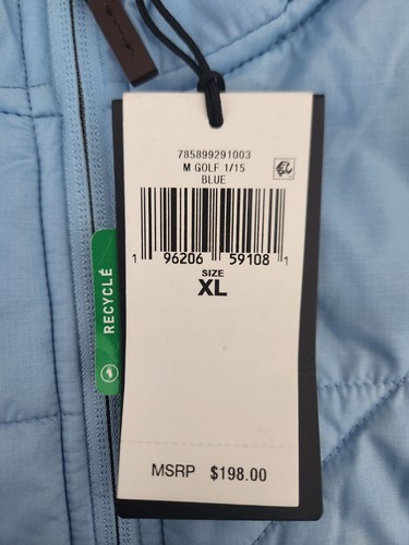 Ralph Lauren RLX Performance Golf Vest Blue Men's Size XL New - Picture 5 of 9