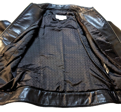 MICHAEL MICHAEL KORS schwarze Damen Lederjacke mit Reißverschluss (Größe S) *Beschreibung lesen* - Bild 10 von 13