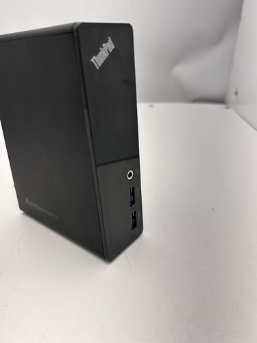 Estación de acoplamiento OEM Lenovo DU9019D1 0A34193 con adaptador, cables USB, DVI 0X6059 - Imagen 2 de 8