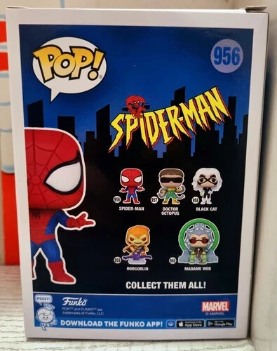 FUNKO POP MARVEL SPIDER-MAN #956 SPECIAL EDITION THE ANIMATED SERIES 1994-1998 - Foto 3 di 7