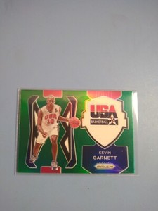 21-22 Prizm USA Basketball Kevin Garnett Green