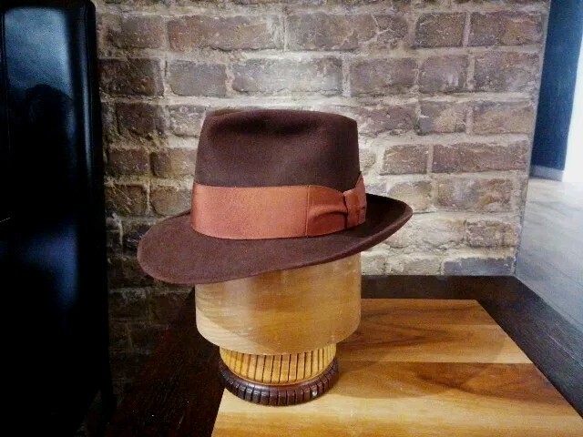 推定50年代 DOBBS guild edge hat fedra