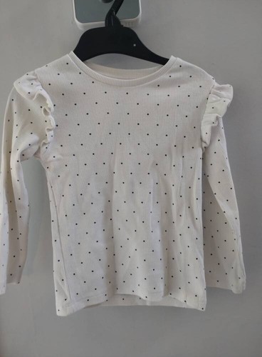 Girls Spotted Top, 2-3 Years, F&F *Good Condition*