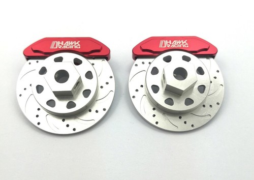 Buje de disco de freno de aluminio CNC Dhawk Racing + pinza 2 piezas para axial 1/10 RBX10 ryft - Imagen 1 de 3