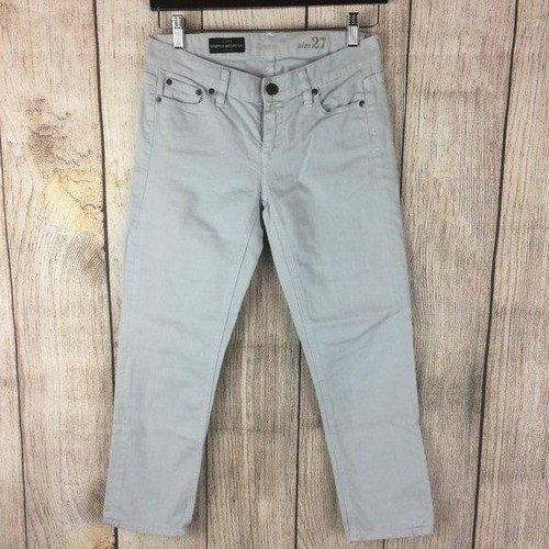 J. Crew Women's Size 27 Light Grey 