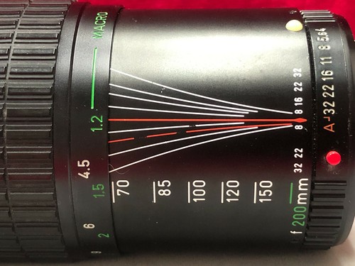 Cosmicar 70-210 f4 Lens Manual Focus Lens Pentax K KA mount with caps - Picture 3 of 5
