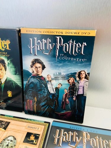 🧙♂️ Lot 2 Coffrets DVD Harry Potter - La Chambre des Secrets & La Coupe de Feu - Afbeelding 2 van 6
