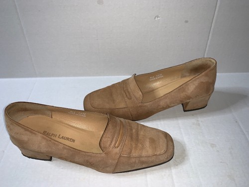 Preowned- Ralph Lauren Heeled Loafers 