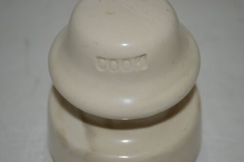 Vintage off white Cook Ceramic Insulator - Picture 2 of 6