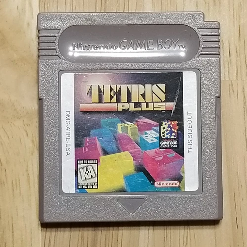 Tetris Plus Gameboy Cartridge Tested and Works