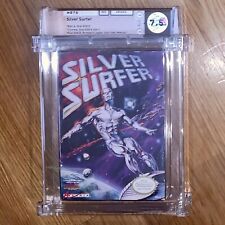 Nintendo NES Silver Surfer WATA 7.5 CIB Complete in Box Graded 1990 Game