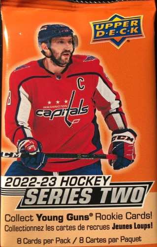 2022-23 Upper Deck Series 2 Hockey Base Card #251-400 Complete Your Set