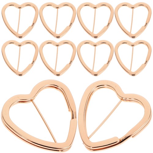 2 Pack Heart Key Ring en ligne Man Keyring Chains for Craft Metal Keychain