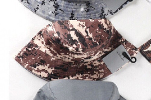 Sonnenhut Anglerhut Fischermütze Schlapphut Mütze Sonnenschutz Sommer Camouflage - Bild 6 von 9