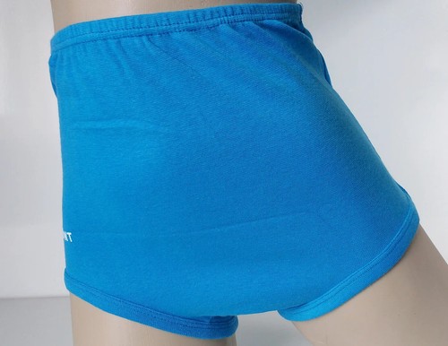 Sky Blue Cotton Netball Cheer Panties School Sports Knickers Gym Briefs M - Picture 3 of 6