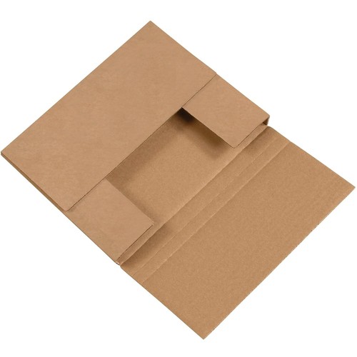 50-Pack Kraft Easy-Fold Mailers, 10.25” x 8.25”, Crush-Proof Shipping Solution - Picture 3 of 10