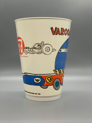 Vintage 7-11 7-Eleven Slurpee Hanna-Barbera Cup 1976: VAROOM ROADSTER - Picture 4 of 4