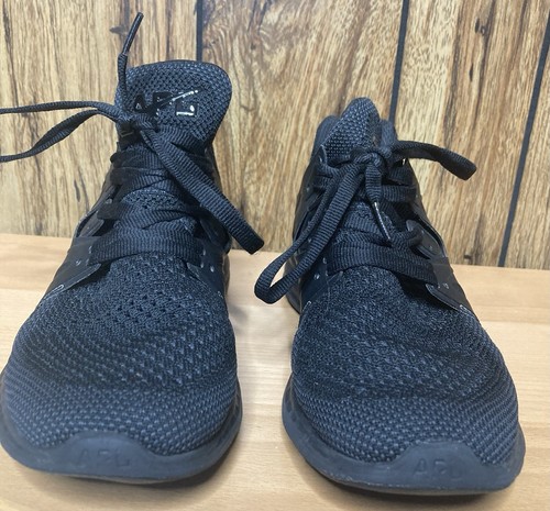 Woman APL Black Ascend Techloom Pro Lace Up Athletic Sneakers Sz 8 Shoes Hightop - Picture 2 of 10