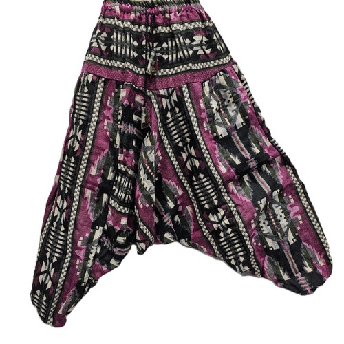 Winter Trouser Warm Harem Yoga Drop Crotch Shawl Acrylic One Size 8 10 12 14 - Picture 15 of 59