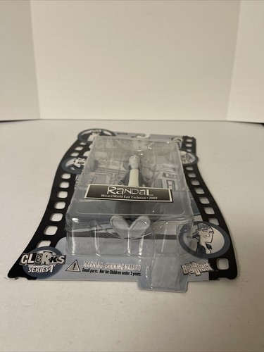 Clerks Randal Wizard World Action Figure Esclusiva 2003 NUOVO SIGILLATO VARIANTE RARO - Foto 3 di 6