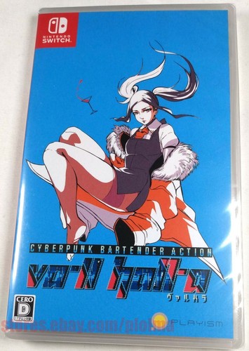 VA-11 HALL-A: Cyberpunk Bartender Action Valhalla NINTENDO SWITCH Game JP Import - Picture 1 of 3