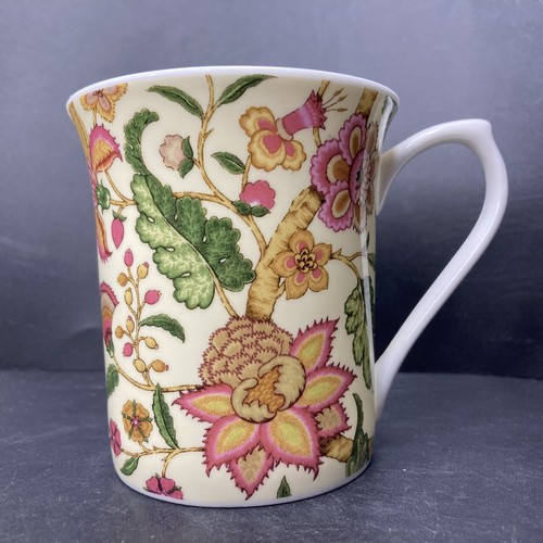 Queen’s Newnham Courtney Minor floral fine bone china mug Sanderson - Picture 1 of 12