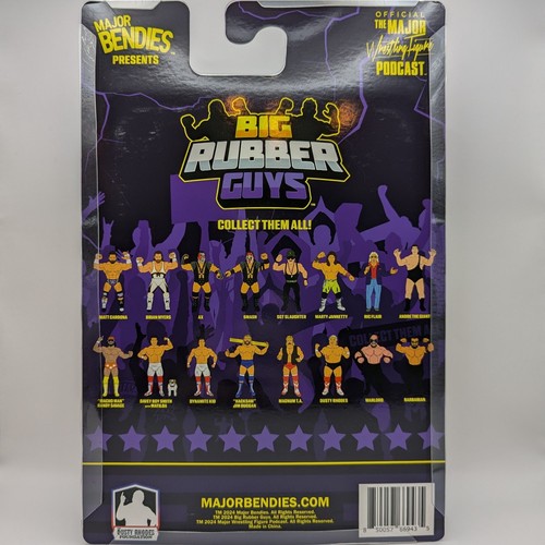 Colleziona Major Big Rubber Guys Serie 7 Warlord MOC Poteri del Dolore WWF - Foto 2 di 2