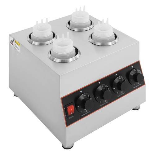 2.6L Sauce Warmer Dispenser Electric Countertop Sauce Heat Preservation Machine - Picture 6 of 21