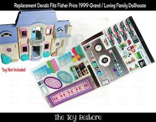 Toy Restore Replacement Stickers fits Loving Family Grand Dollhouse 74649