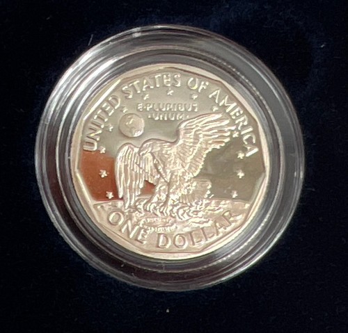 1999 Susan B. Anthony Proof Dollar Coin w/ Box & COA - Picture 3 of 7