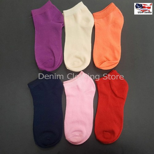Lot of 12 Women's Low Cut Quarter Ankle Socks Sports Athletic No show 6-8 9-11 - Picture 10 of 12