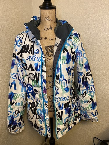 Chaqueta de Snowboard Volcom Para Mujer Piedra Mediana EQS Gore-Tex Let it Storm - EXCELENTE - Imagen 2 de 24