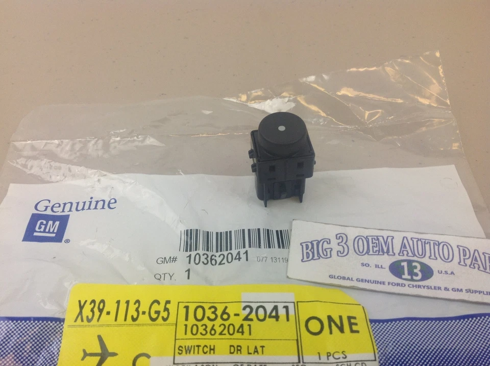 2005-2013 Chevrolet Corvette LH или RH двери ручки защелки переключатель кнопка новый OEM - Изображение 2 из 3