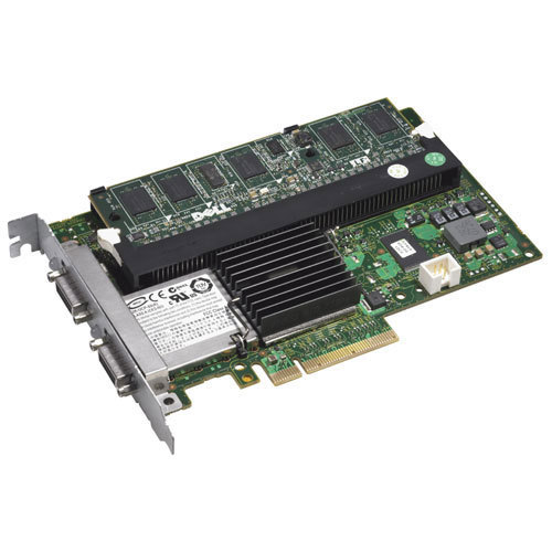 Dell PERC 6/E PCI-E 8-Port External SAS RAID Controller w/ 512MB Cache & BBU - Picture 1 of 1