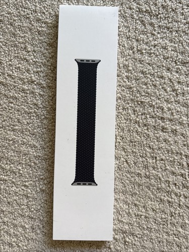 Apple Watch 40mm Charcoal Braided Solo Loop Size 1