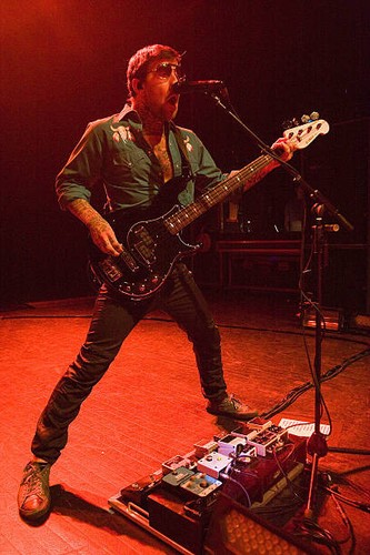 Jeph Howard of The Used at The Fillmore on October 17 2009 in Detr- Old Photo - Bild 1 von 1