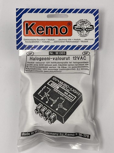 Halogen Lichtorgel 12V Glühlampen Kemo M065 Modul - Bild 2 von 2