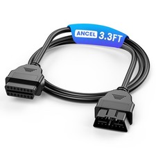 ANCEL OBD2 Scanner Extension Cable 3.3ft/1m, 16 Pin OBDII OBD2 Male to Female...