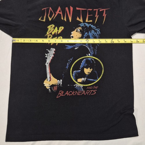 Camiseta Joan Jett & The Blackhearts Bad Reputation Algodón Negra Adulto Mediana - Imagen 7 de 12