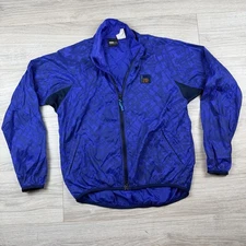 IN SPORT For Women Blue illumiNITE Reflective Windbreaker Jacket Coat 