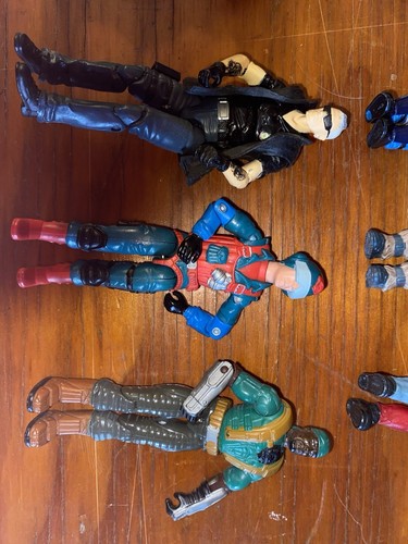 Mixed Lot of 9 Gi Joe Action Figures 3.5" Lot X - Picture 2 of 4