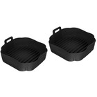  2 Pieces Accessories for Air Fryer Baking Liners Airfryer Silicone