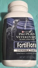 Purina Pro Plan FortiFlora Probiotic Supplements for Dog (90 Chewable Tablets)