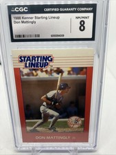 88 KENNER STARTING LINEUP - Don Mattingly - New York Yankees CGC  8 - RARE -104