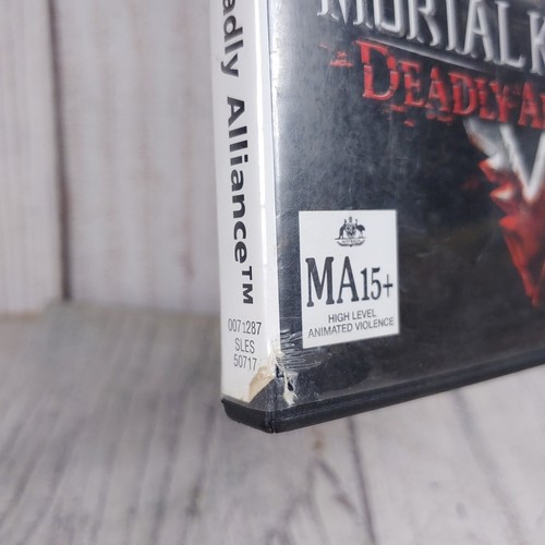 PAL VERSION, Mortal Kombat Deadly Alliance - PS2 PLAYSTATION 2 - Complete CiB - Picture 7 of 11