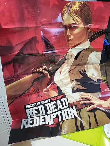 Red Dead Redemption 2010 Edizione Speciale Microsoft Xbox 360 Poster Incluso - Foto 5 di 6