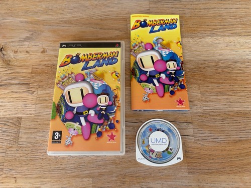 BOMBERMAN LAND Sony PSP - Original Complete Classic